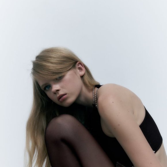 SEAMLESS RHINESTONE TOP - Picture 8 of 8